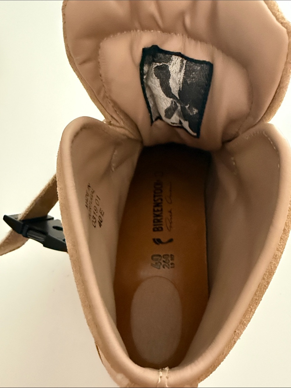 Rick Owen’s X Birkenstock Hancock Rotterhiker Extro Boots Tan/Orange Sz 40 - Picture 11 of 14